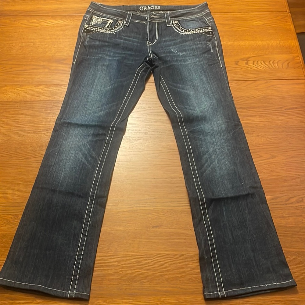 Grace in LA Bootcut Jeans, Size 29